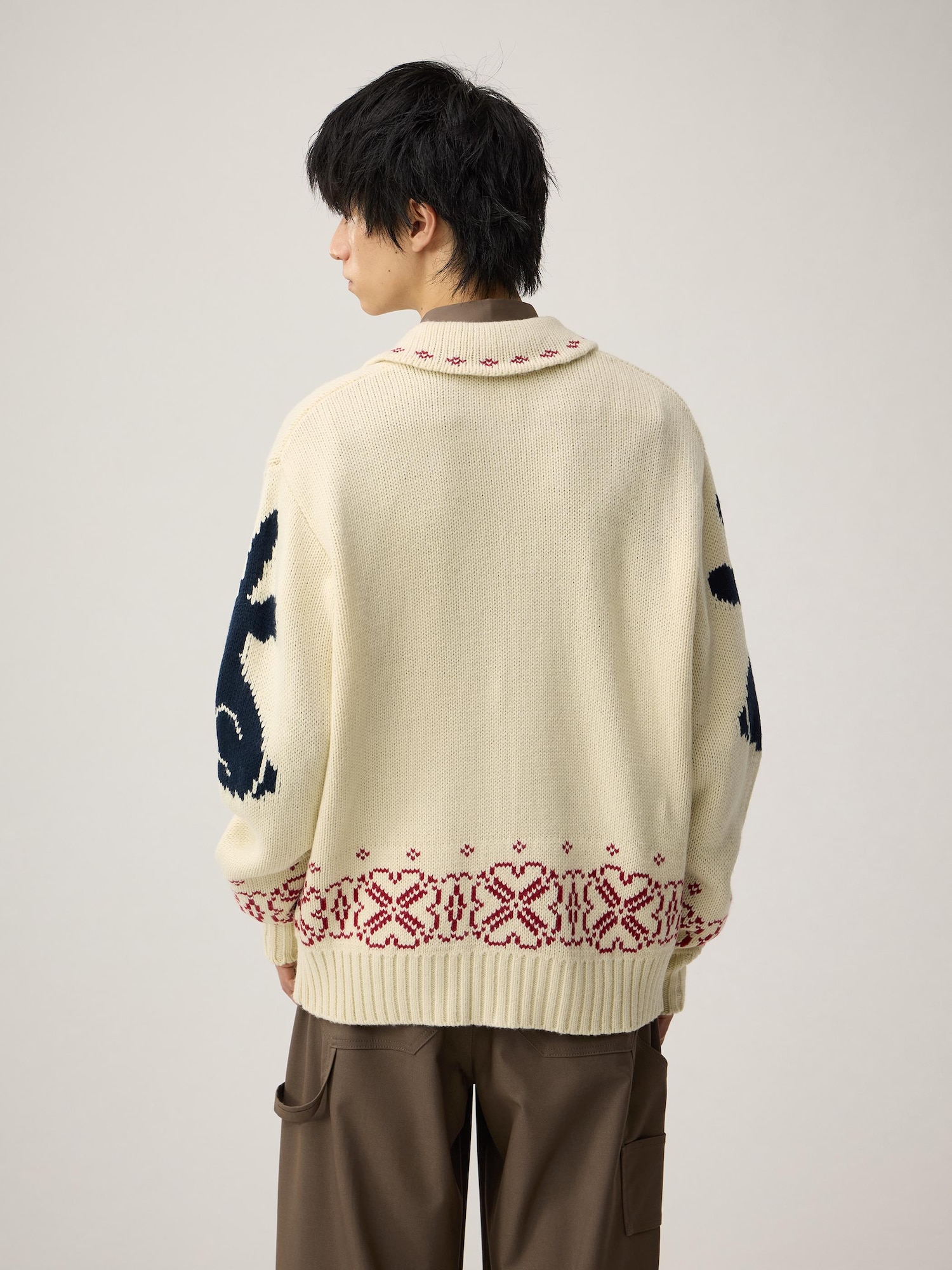 GU公式 | フルジップニットジャケット by rokh