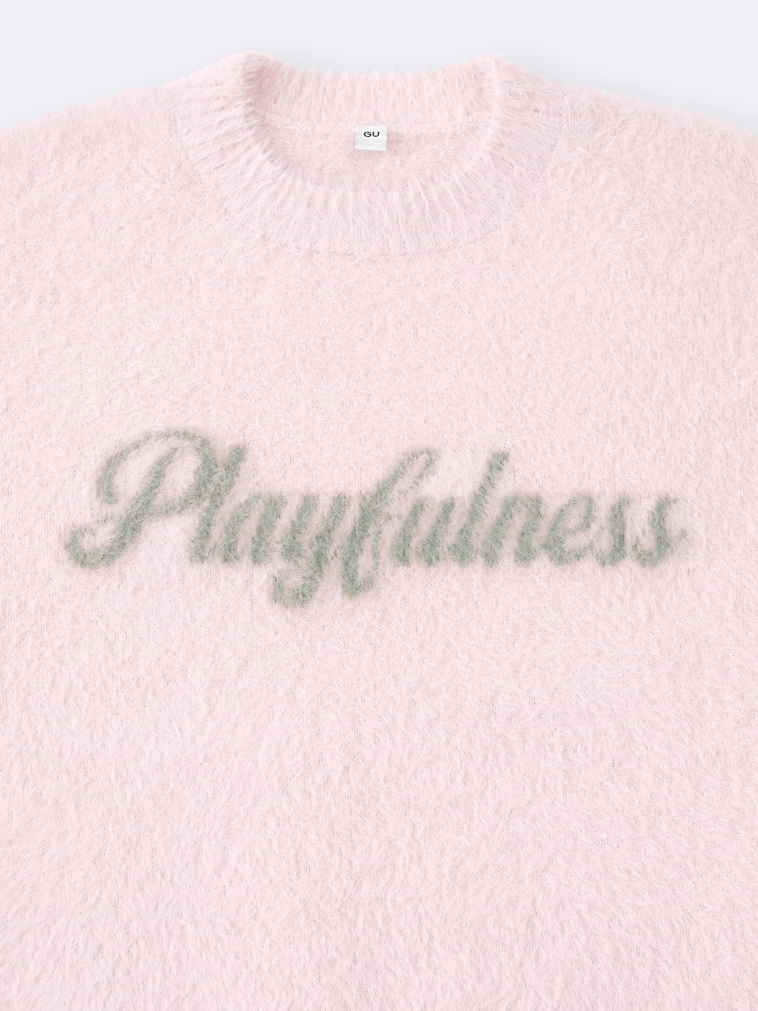 GU公式 | GIRLSシャギーロゴセーターJR