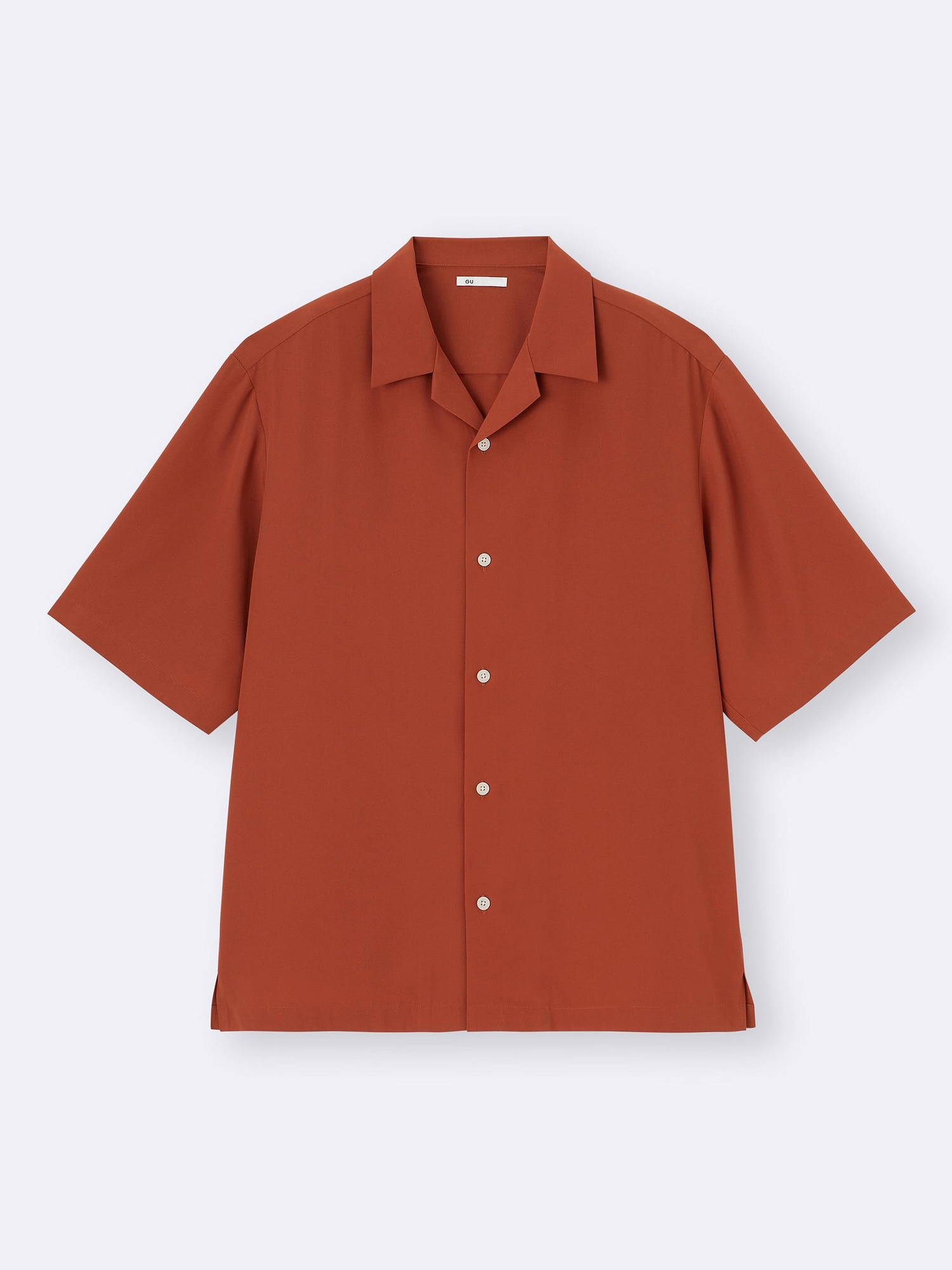 Open Collar Shirt | HalfSlv | GU US