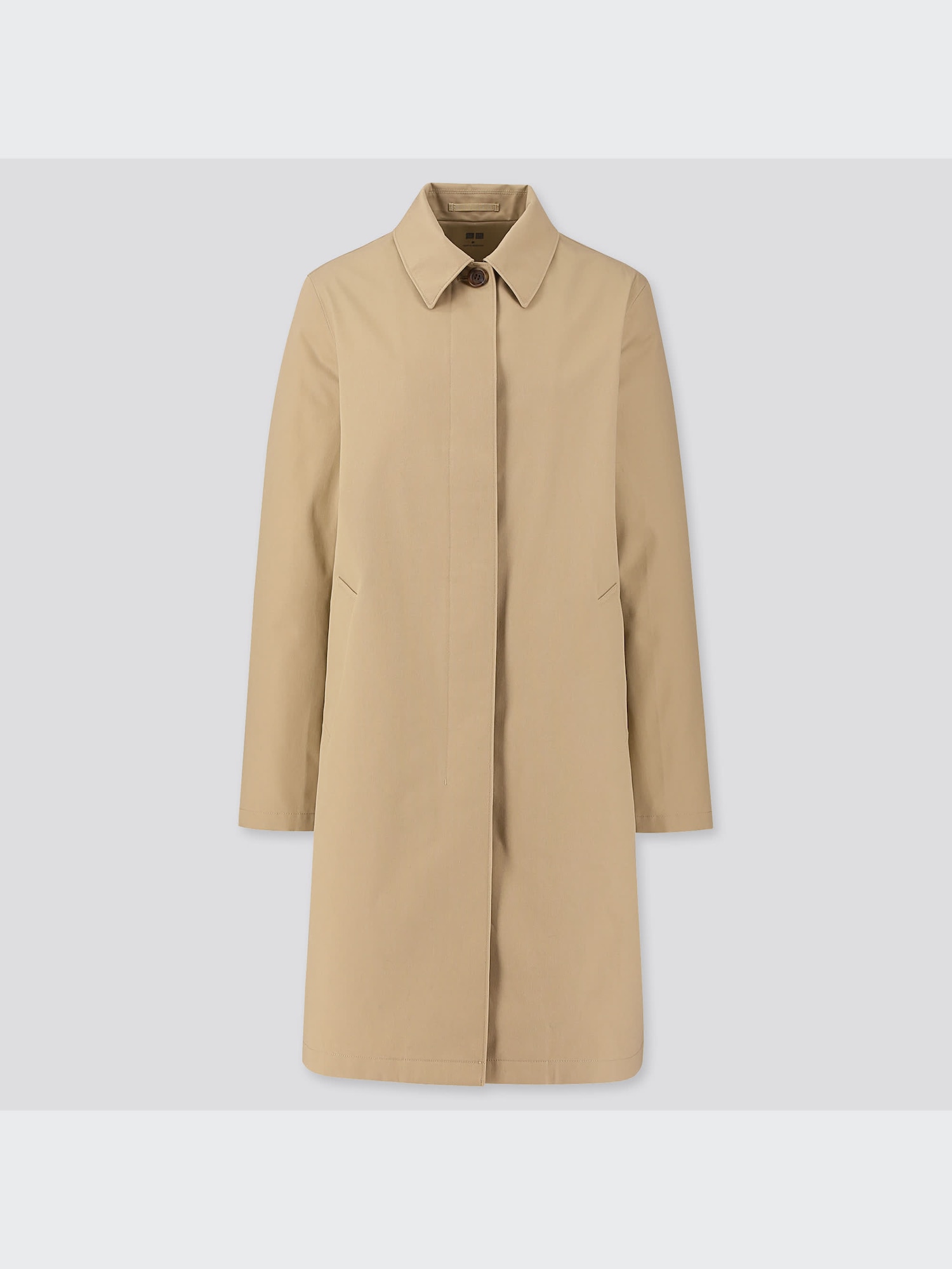 ユニクロ公式 | ブロックテックステンカラーコート