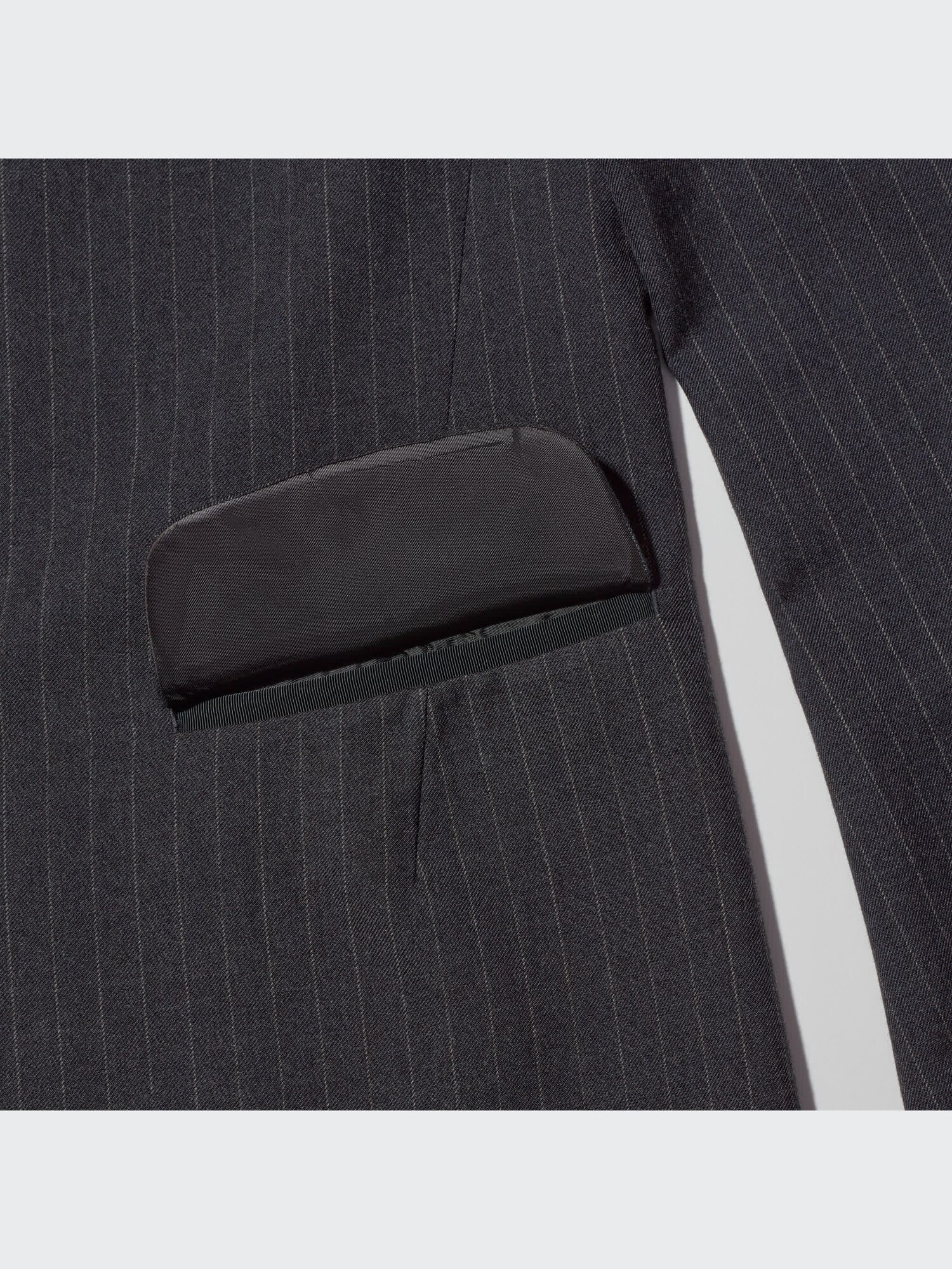 ユニクロ公式 | ウールブレンドテーラードジャケット（ストライプ）