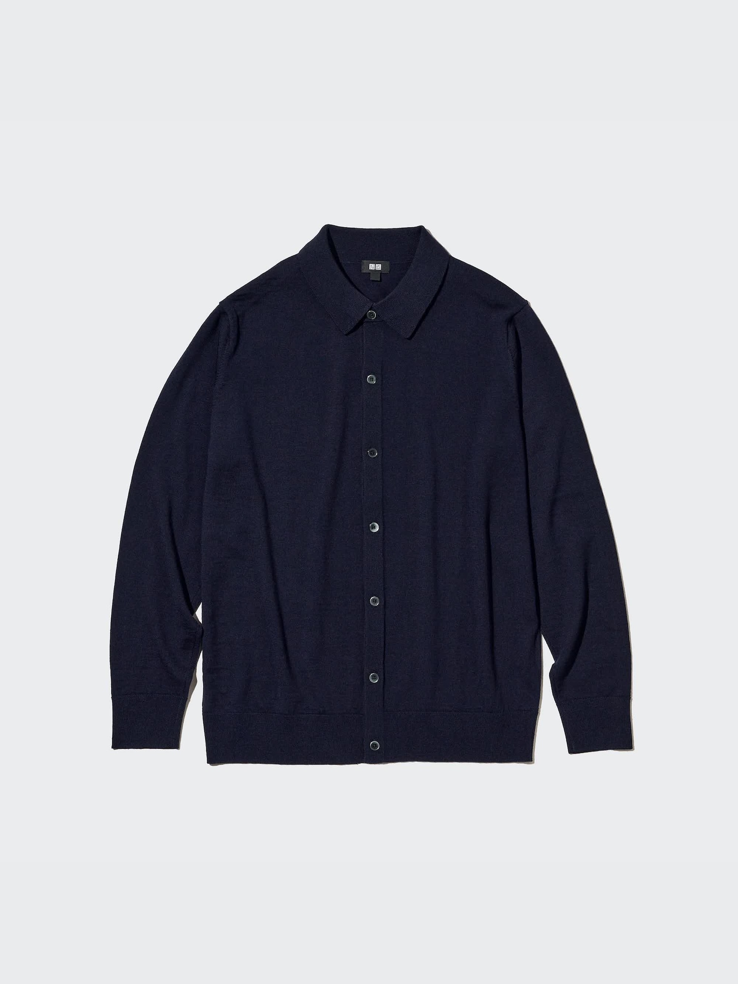 ユニクロ公式 | エクストラファインメリノシャツカーディガン（長袖）