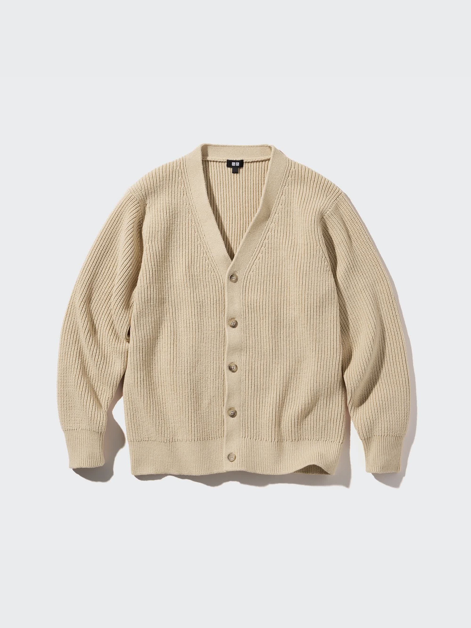 ユニクロ公式 | ミドルゲージVネックカーディガン