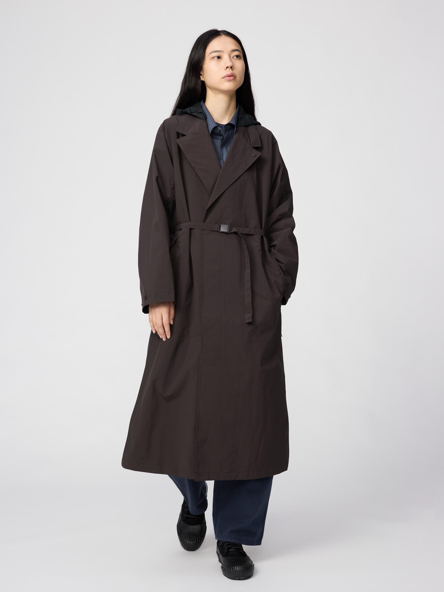 ユニクロ公式 | ステンカラーロングコート