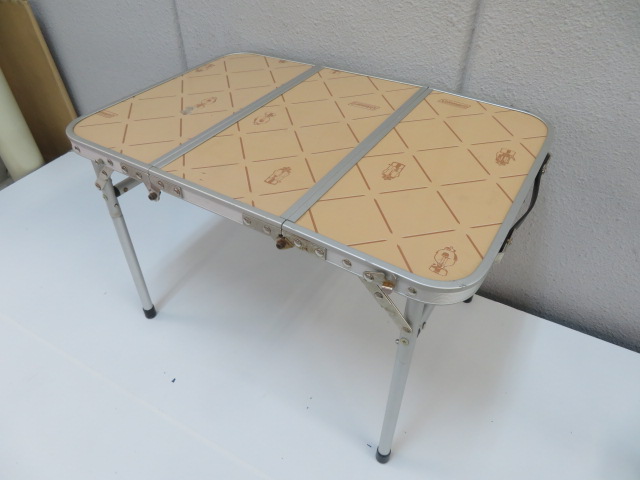 Coleman】三折テーブル 極美品 Coleman】三折テーブル 極美品 楽天市場