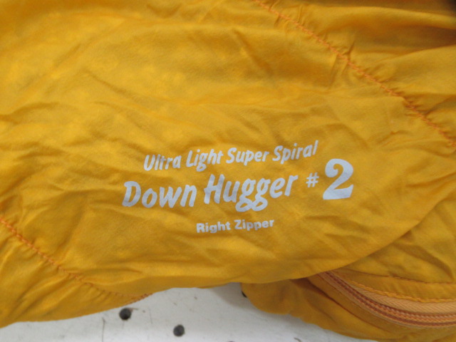 モンベル スパイラルダウンハガー650 #2 左ジッパーイエロー