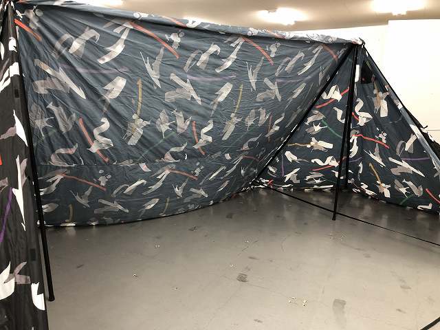 2ポールシェルター JIブラック | アウトドア用品・アウトドアグッズの