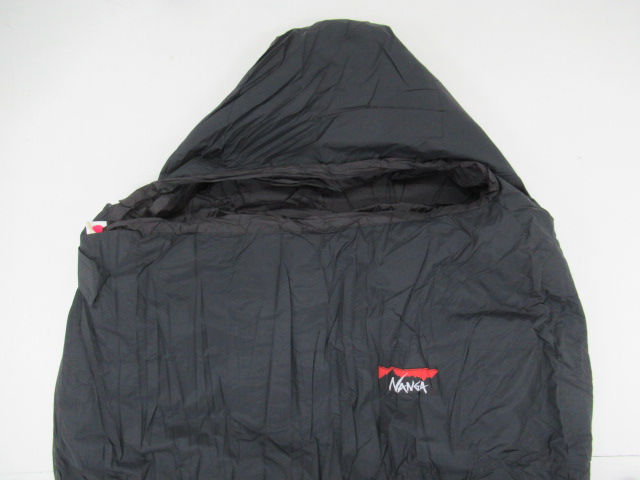 山渓×ナンガ オーロラ600DXオールブラック | アウトドア用品