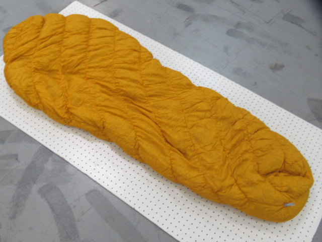 モンベル スパイラルダウンハガー650 #2 左ジッパーイエロー