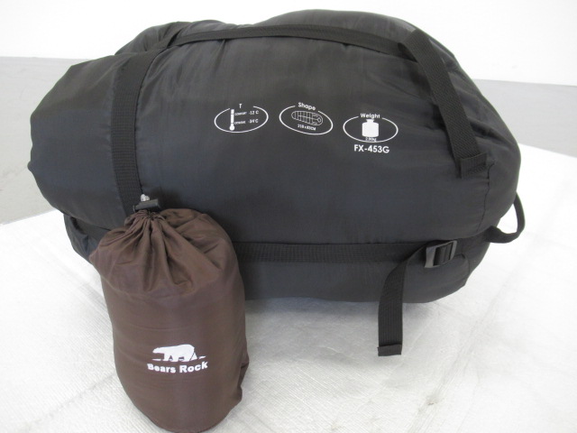 ベアーズロック シュラフ FX-453G セット | アウトドア用品
