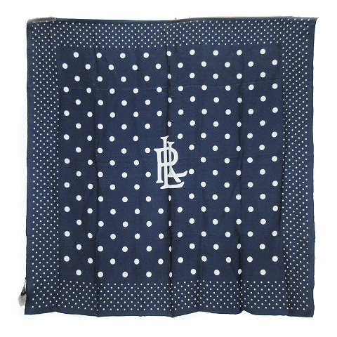 ローレンラルフローレン LAUREN RALPH LAUREN スカーフ 大判 水玉