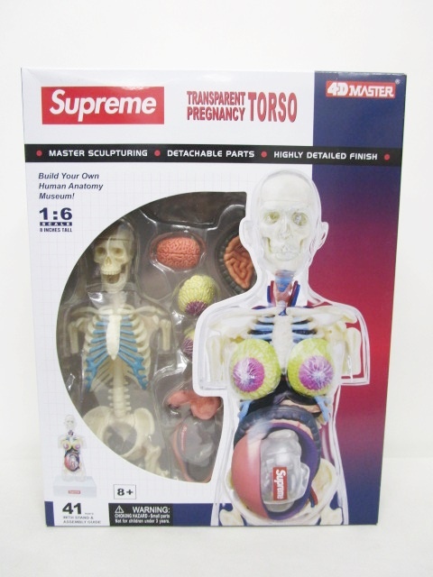 シュプリーム SUPREME 18AW Female Anatomy Model 人体模型 ヒューマン