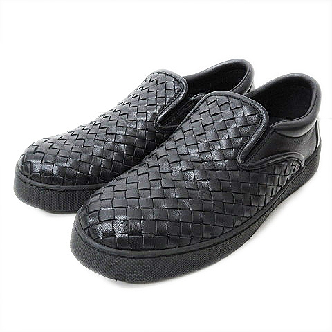 ボッテガヴェネタ BOTTEGA VENETA 美品 スリッポン スニーカー 靴