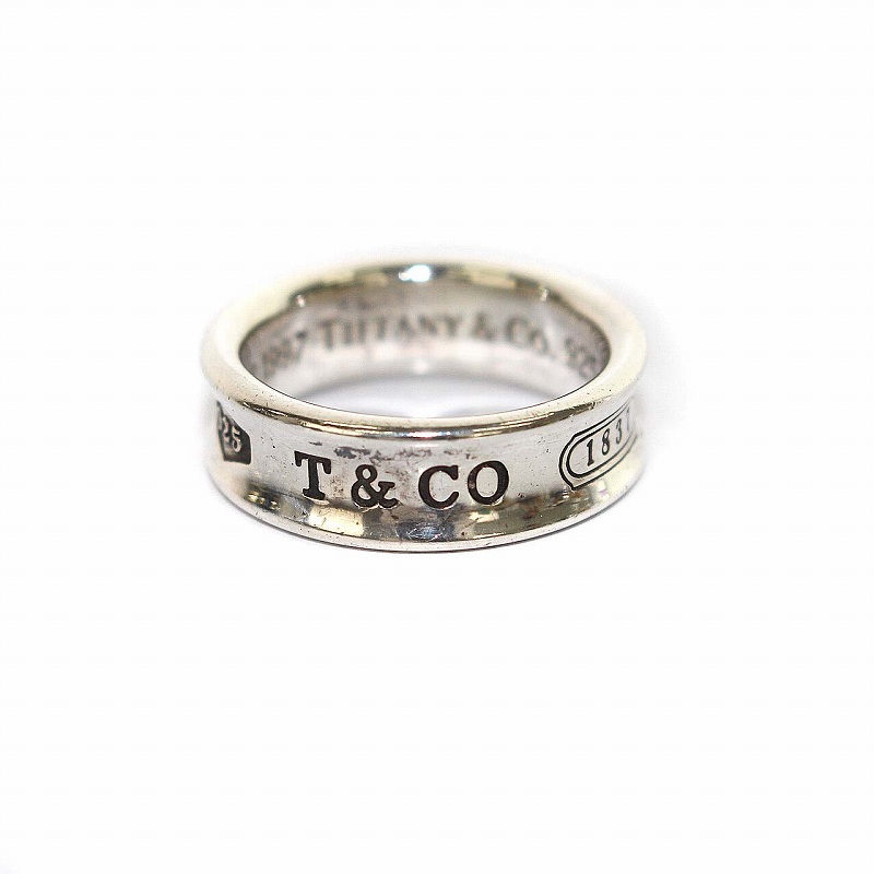 Tiffany & Co. ナローリング16号1837 シルバー925