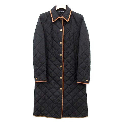 ラルフローレン RALPH LAUREN キルティングコート ロング 中綿 7 黒