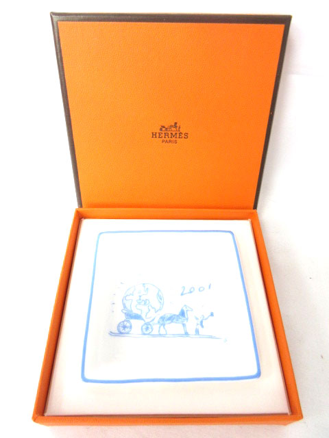 エルメス HERMES 小皿 ミニプレート 飾り皿 アシュトレイ 2001