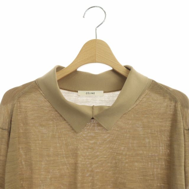 セリーヌ CELINE フィービー期 襟付きニット セーター プルオーバー