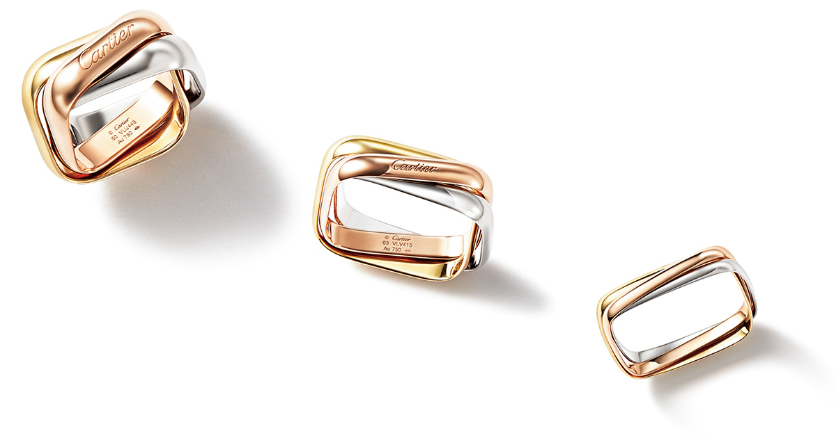 カルティエ新作】スクエアの「トリニティ」が話題沸騰！狙い目アイテム