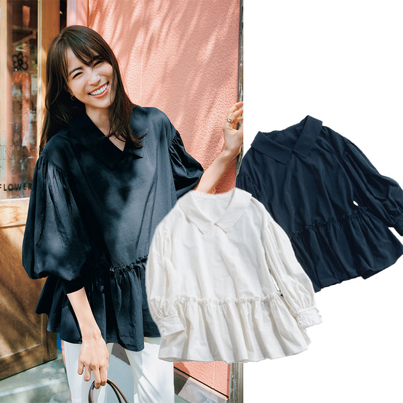 累計6000枚売れ】伝説ブラウスに秋バージョン登場 | VERY