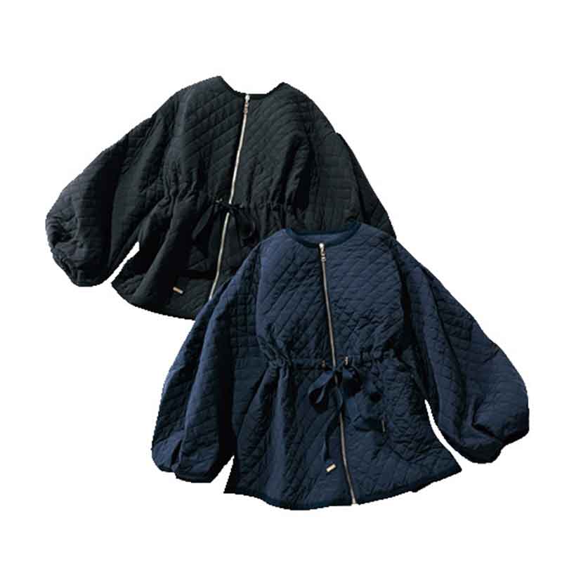 ママの万能冬アウター】きちんと見え『キルティングコート』は送迎にも