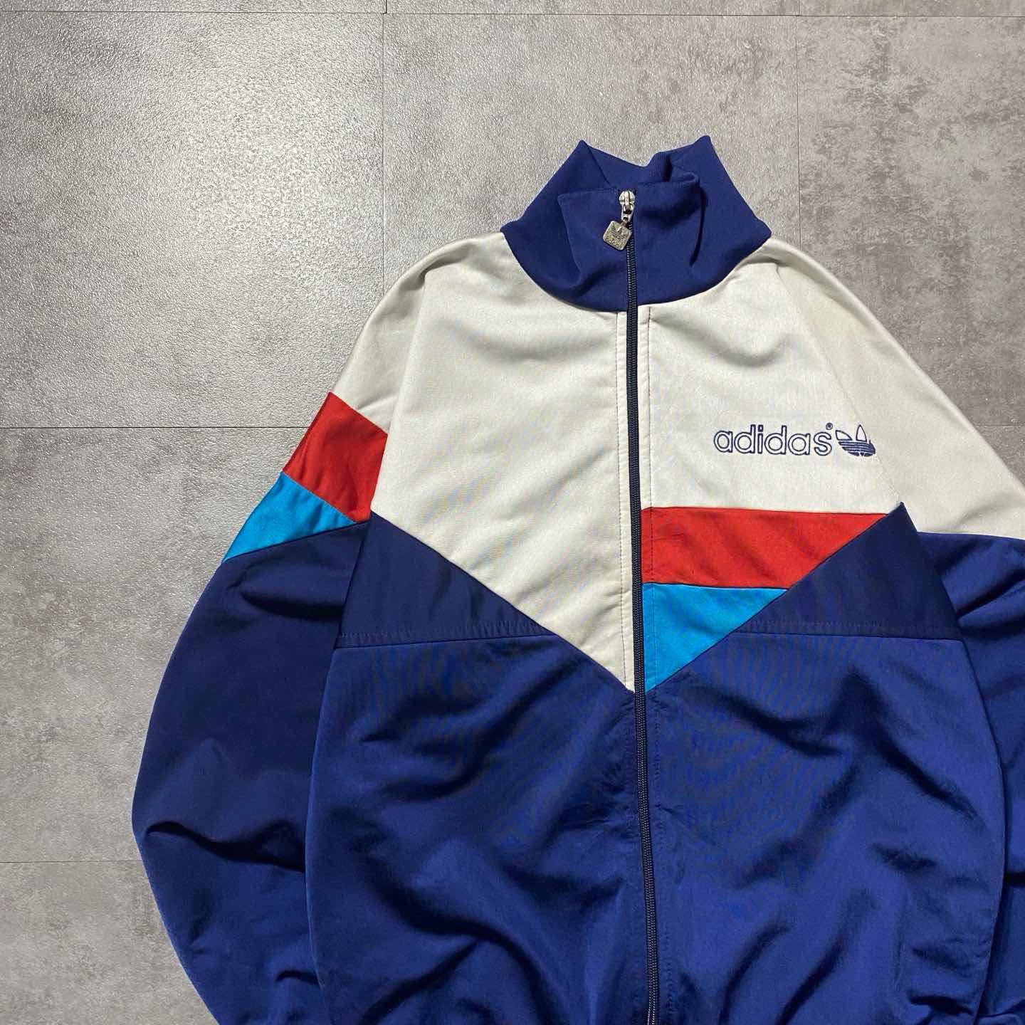 古着通販】70s 80s adidas フェルトロゴ OPTIジップ クレイジー