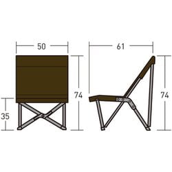 ヨドバシ.com - ogawa オガワ ローチェアII チェア サンドベージュ