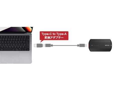 ヨドバシ.com - バッファロー BUFFALO 外付けSSD ポータブル SSD