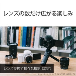 ヨドバシ.com - ソニー SONY ZV-E10Y W [VLOGCAM ZV-E10Y αシリーズ