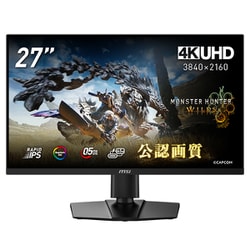 ヨドバシ.com - MSI エムエスアイ ゲーミングモニター/27型/4K UHD