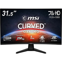 ヨドバシ.com - MSI エムエスアイ 湾曲ゲーミングモニター/31.5型/フル