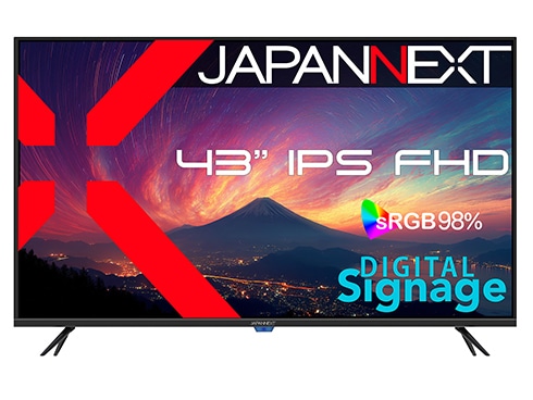 ヨドバシ.com - JAPANNEXT ジャパンネクスト 液晶モニター/43型/フルHD