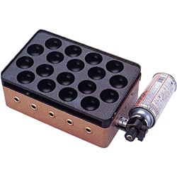 ヨドバシ.com - 岩谷産業 Iwatani ガス式たこ焼き器 メタリック