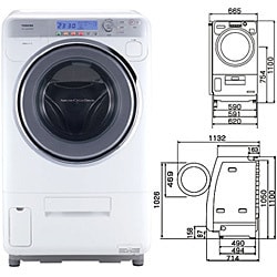 ヨドバシ.com - 東芝 TOSHIBA ドラム式洗濯乾燥機 TW-2000VC-W 通販
