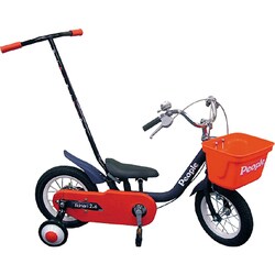 ヨドバシ.com - ピープル 幼児用自転車（12型・押手棒付） ネイビー