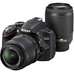 ヨドバシ.com - ニコン NIKON D3200 ダブルズームキット ブラック
