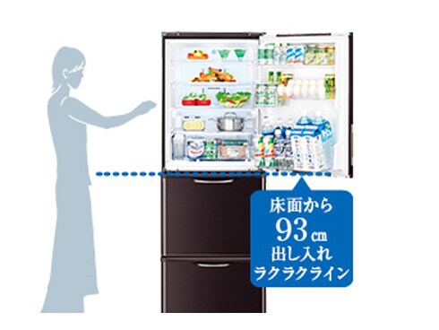 ヨドバシ.com - シャープ SHARP プラズマクラスター冷蔵庫（350L