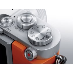 ヨドバシ.com - パナソニック Panasonic DC-GF10W-D オレンジ [LUMIX
