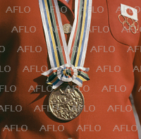 1964 東京五輪　金メダル　女子バレー監督　大松博文 直筆サイン　色紙 1964年東京五輪】 バレーボール女子優勝…：栄光の金メダリスト