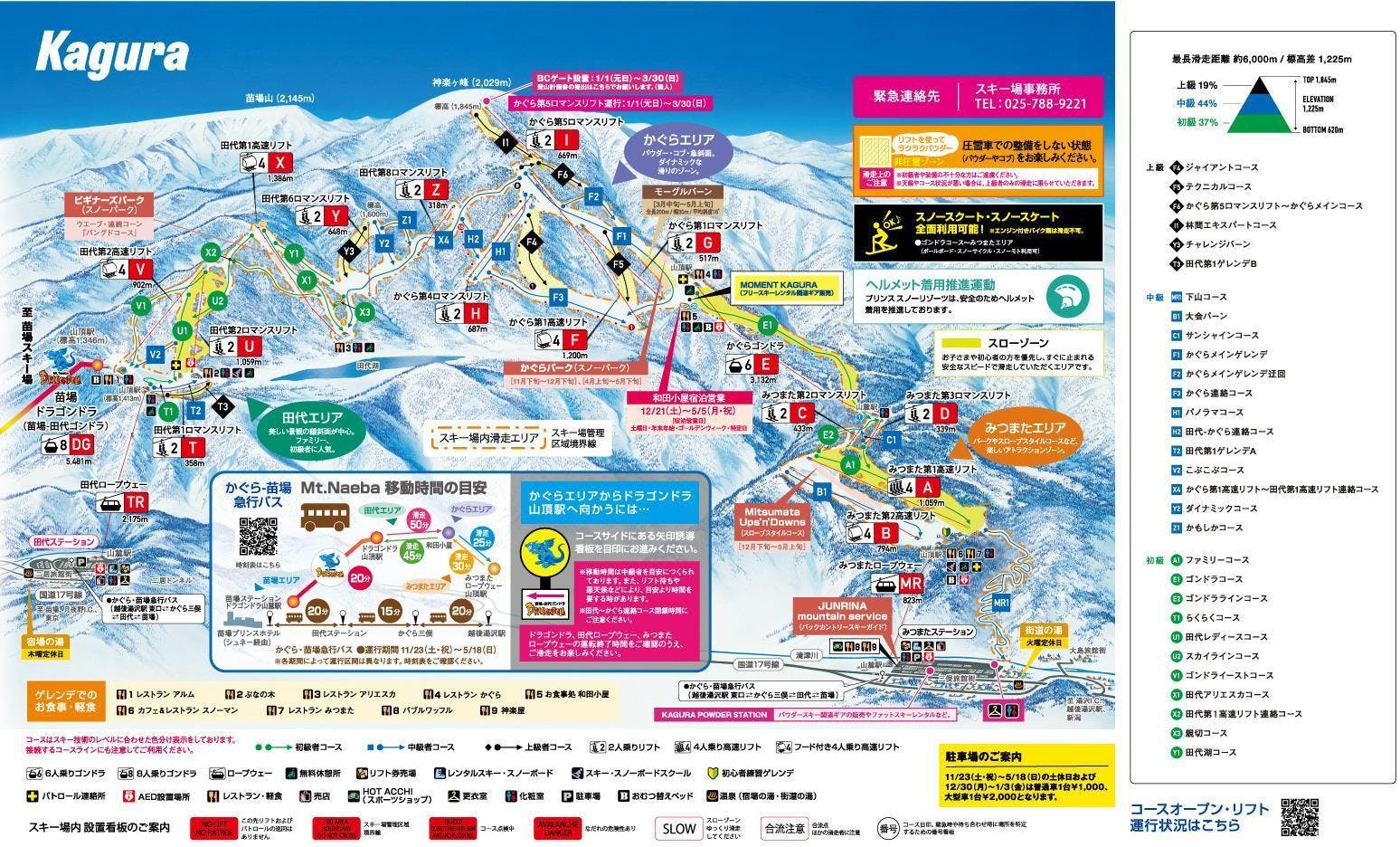最大1,000円割引】かぐらスキー場 リフト大人1日券 ※5/17まで