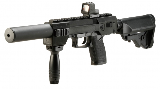 SOCOM Mk23の潜在能力を引き出すカービンキット「BURST-HEAD 東京