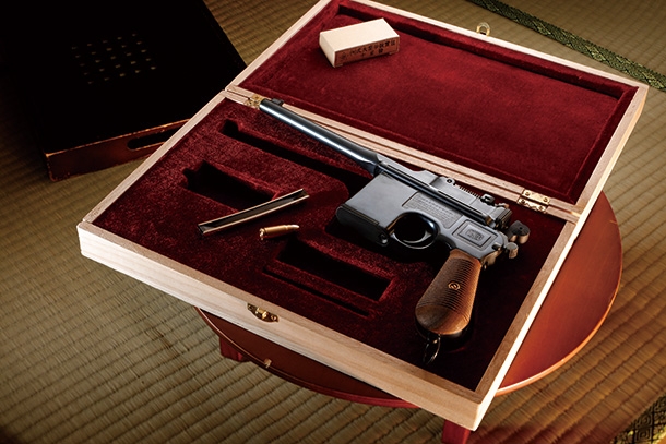 モーゼルC96をモデルガンで再現「A!CTION CUSTOM WORKS モ式大型自動