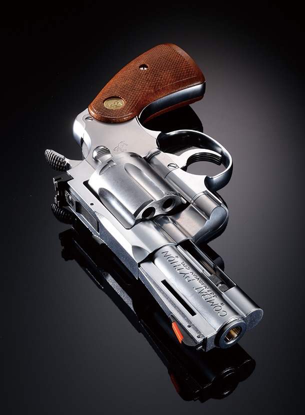 希少な3インチステンレスモデルを再現「タナカ コルトパイソン.357