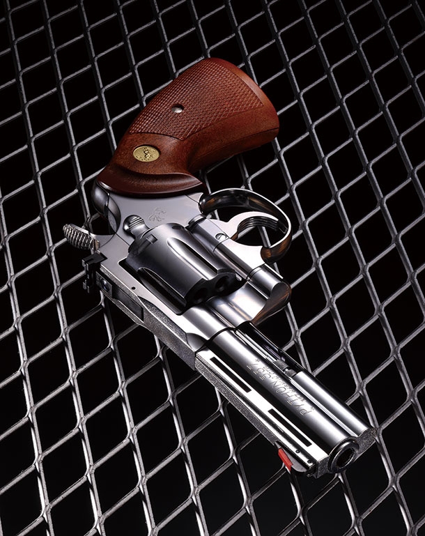 4インチのステンレスフィニッシュが再登場「タナカ コルトパイソン.357