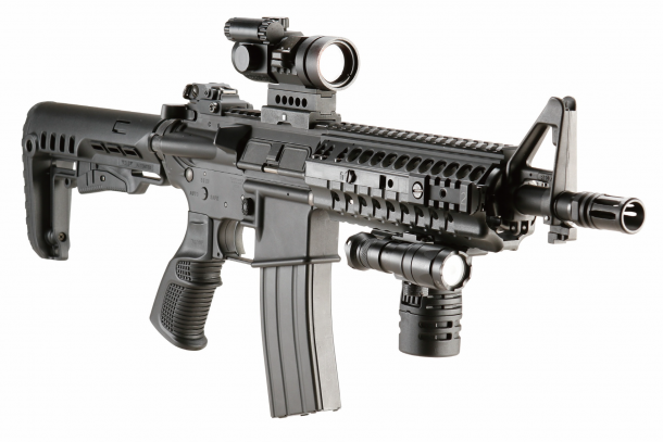 ヨーロピアンで優雅なカスタムM4「DLG Tacticalカービン」【アクセス