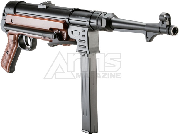 ドイツ軍の傑作サブマシンガンを電動ガン化「AGM MP40」 | ニュース