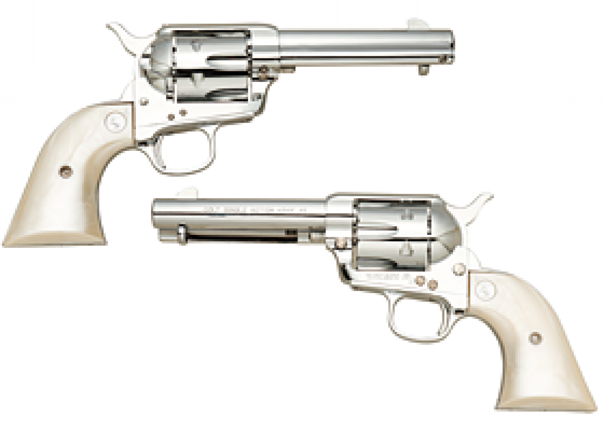 ハートフォード コルトSAA45オールシルバー2019【2019年1月号掲載