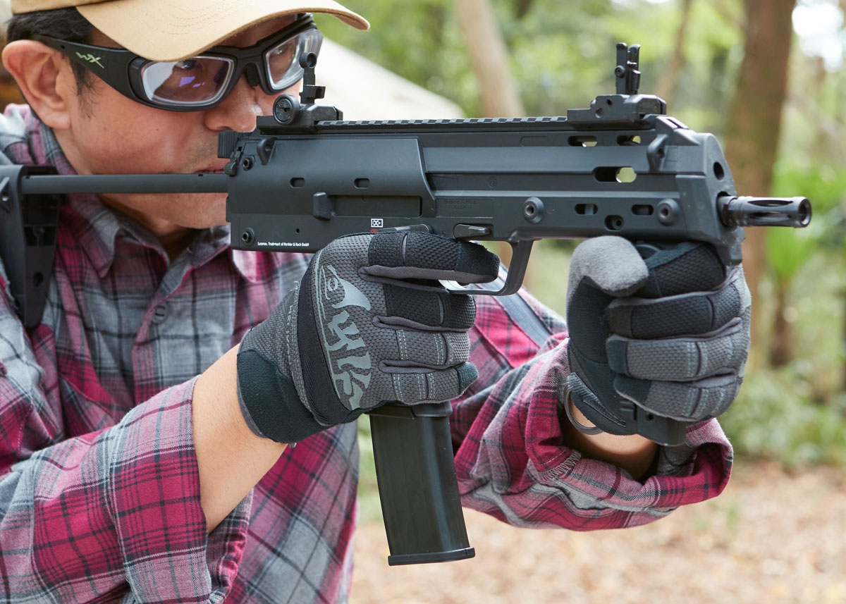 忠実に再現されたライセンスドモデル「MP7A1 電動ガン」【トイガン