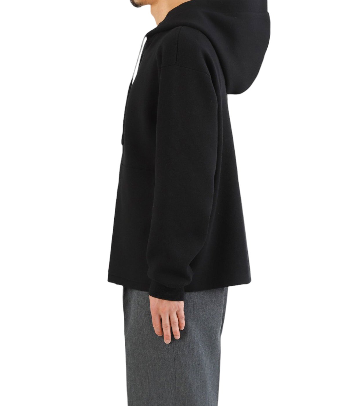 コットンカシミヤ ジップパーカ | CABaN(キャバン) / トップス