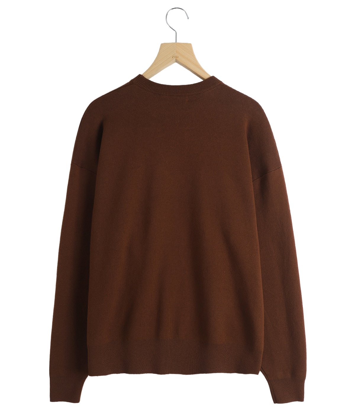 コットンカシミヤ クルーネックプルオーバー | CABaN(キャバン