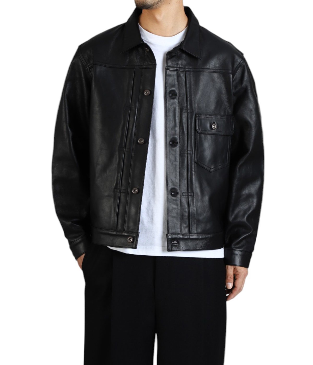 SHEEP LEATHER 1st TRACKER JACKET | Schott(ショット) / アウター